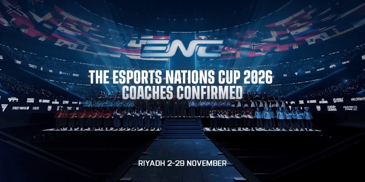 Esports Nations Cup names over 700 coaches ahead of 2026 debut