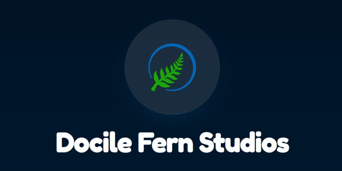 Docile Fern Studios logo