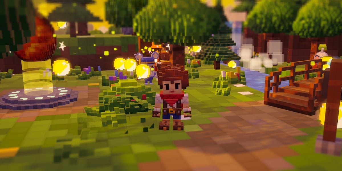 Voxmons brings creature collecting and idle combat to a floating island world