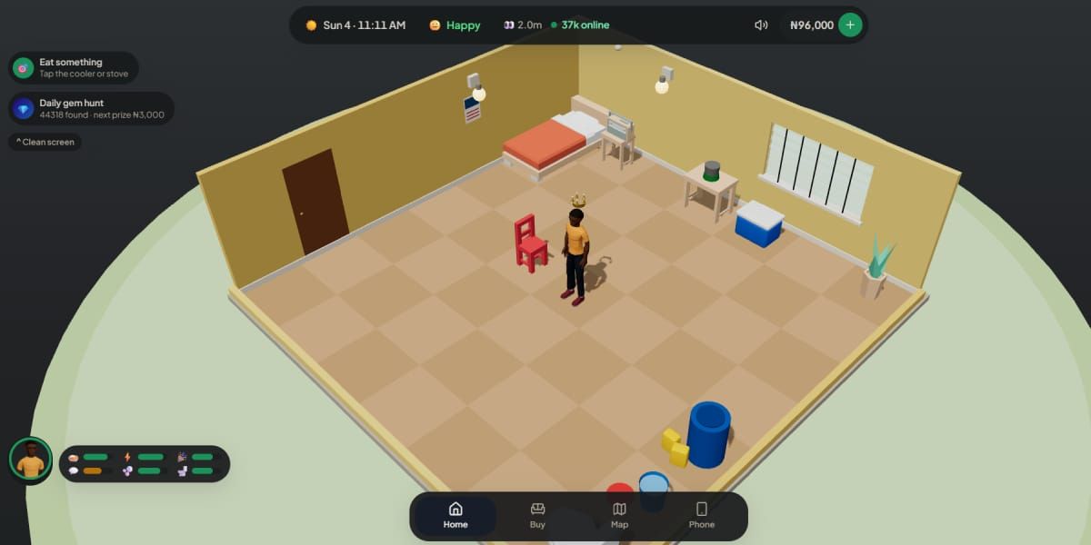Lagos Life reaches 50,000 concurrent players as Nigerian browser game expands