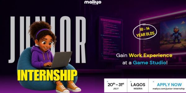 Maliyo Games opens Junior Internship 2026 applications