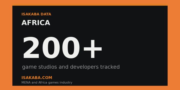 How many game studios are there in Africa?