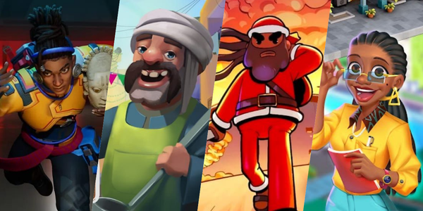 How many game studios are there in Africa?