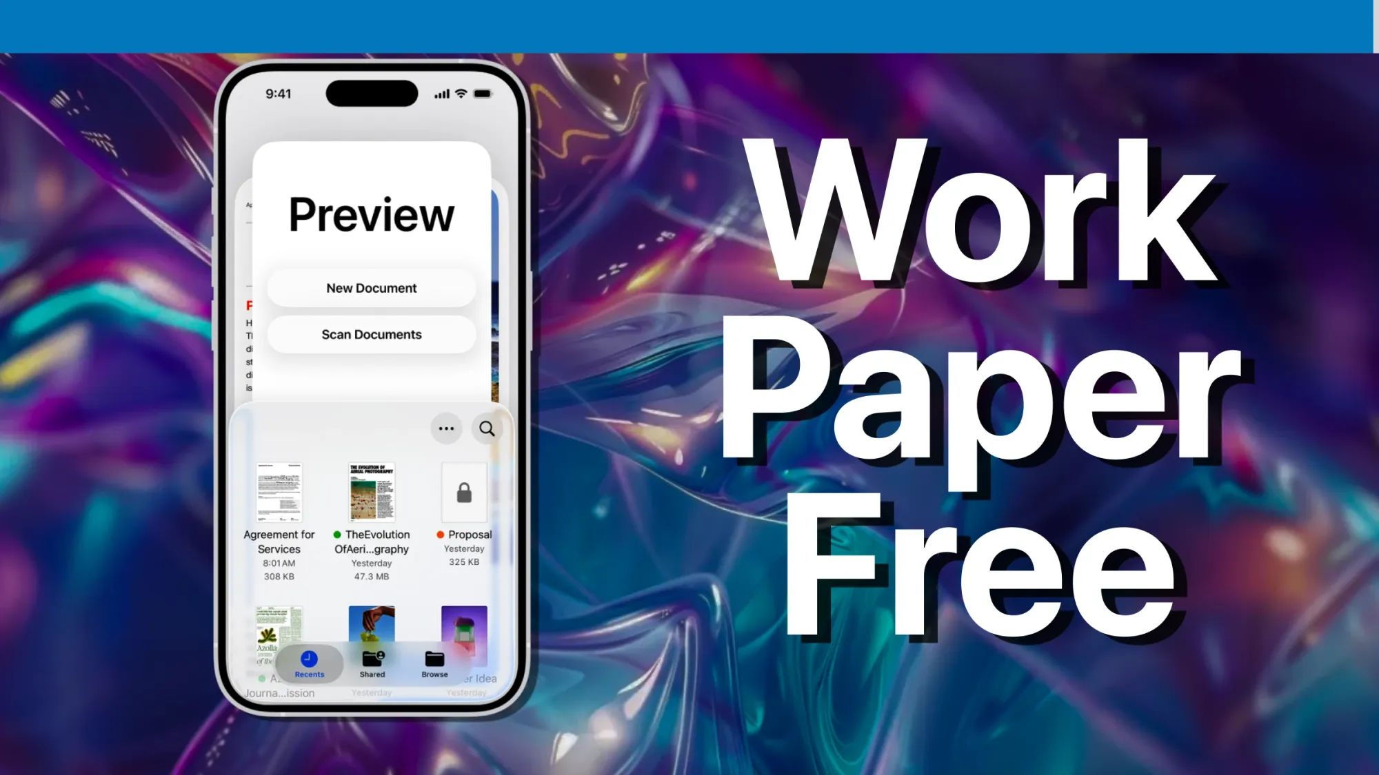 Transform Your iPhone Into a Paperless Office With iOS 26 Preview