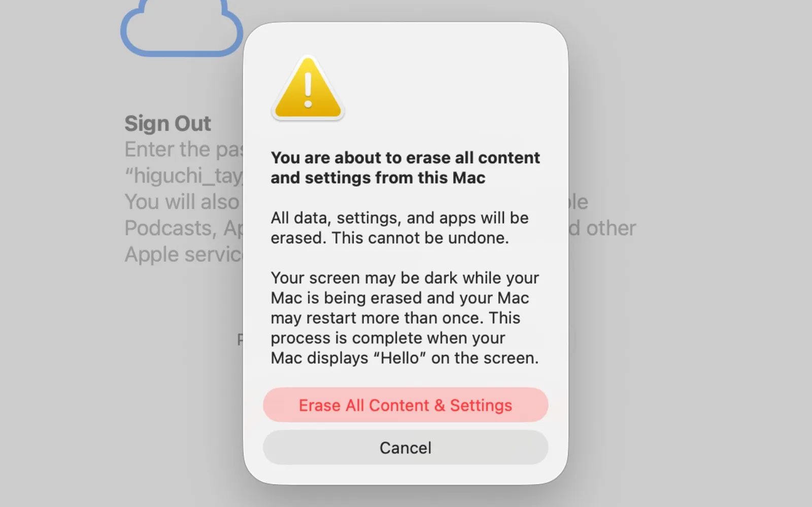 Factory Reset Your Mac Before Trading Up to MacBook Pro M5
