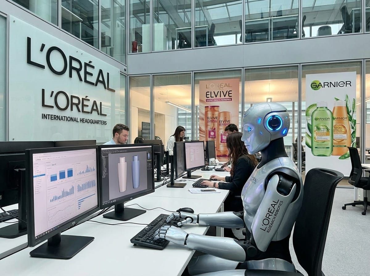 Did L’Oréal Hire AI to Do the Boring Stuff?