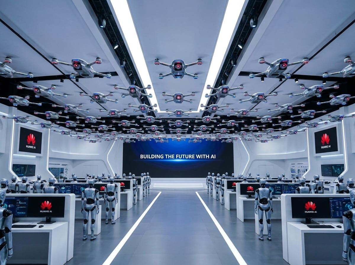 China's AI Race: Apple Pauses, Huawei Pounces