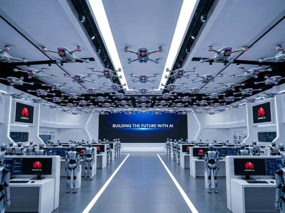 China's AI Race: Apple Pauses, Huawei Pounces