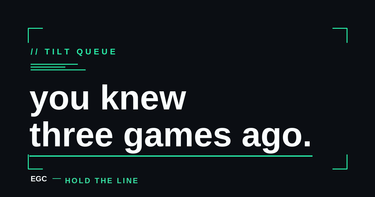 Why You Keep Queueing After You Already Know You're Done