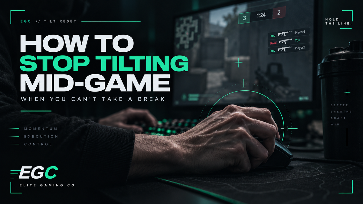 How to Stop Tilting Mid-Game (When You Can’t Take a Break)