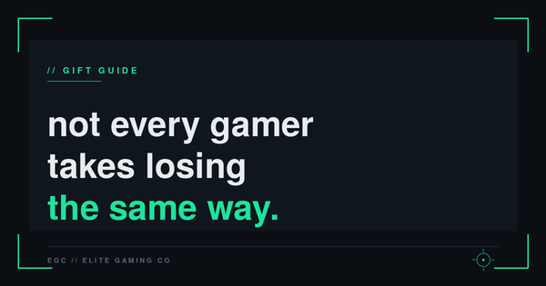 Gifts for Gamers Who Take Losses Hard