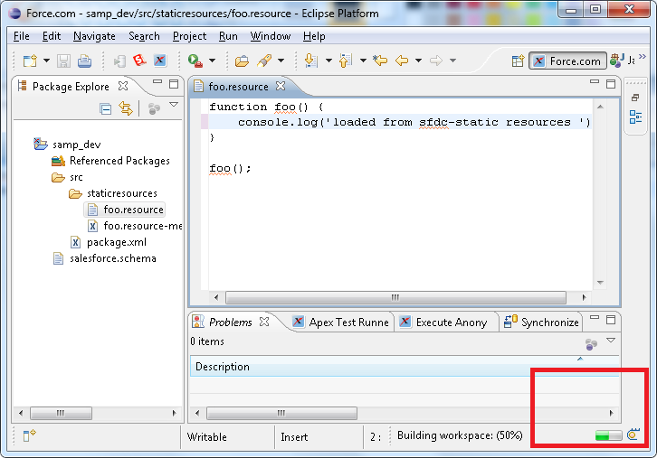 Eclipse IDE Force.com