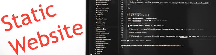 Static website