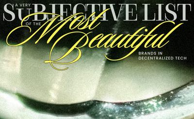 A subjective list of the most beautiful brands in Web3