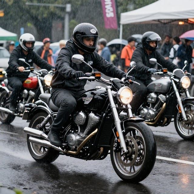 When the Weather Gods Hate Motorcycles