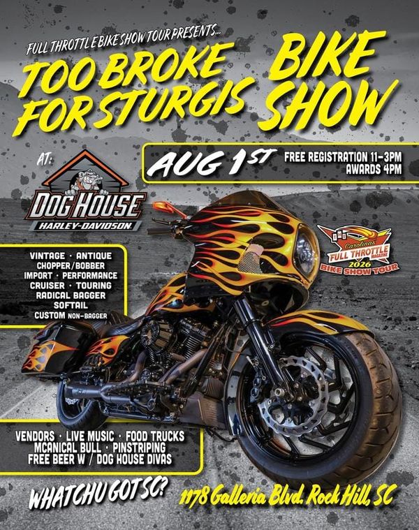 Too Broke for Sturgis Bike Show