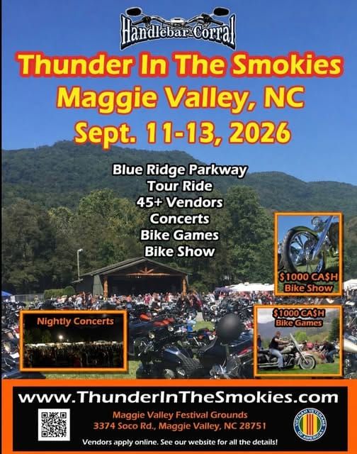 Thunder in the Smokies 2026 Fall
