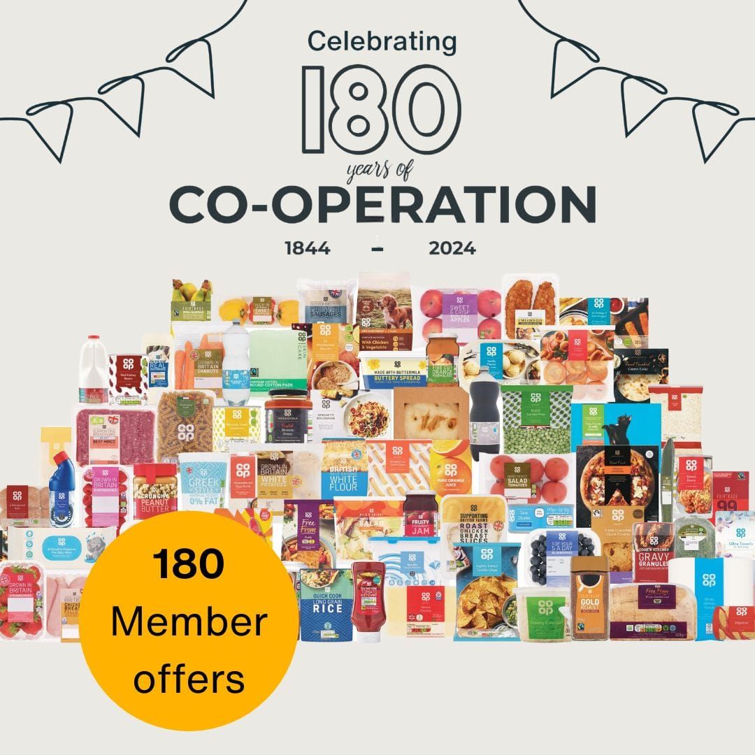 180 offers for 180 years of Co-operation