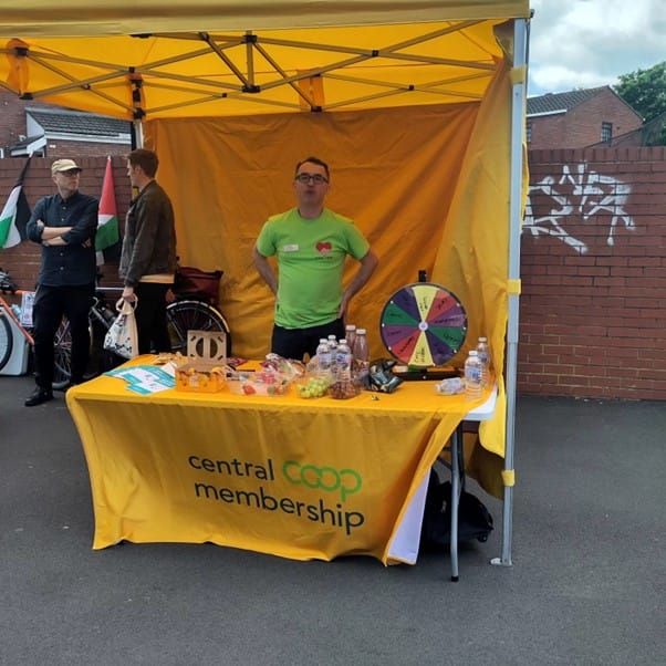 Central Co-op Membership supports Cycling event in Edgbaston