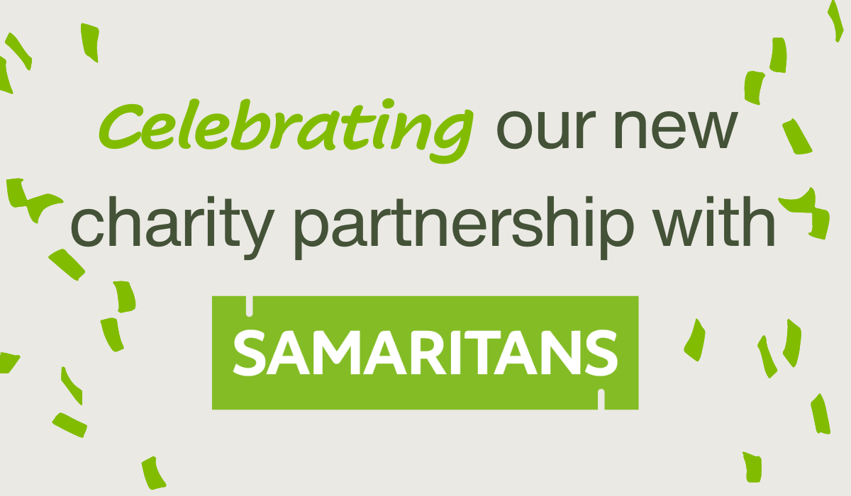 Celebrating our new charity partnership!