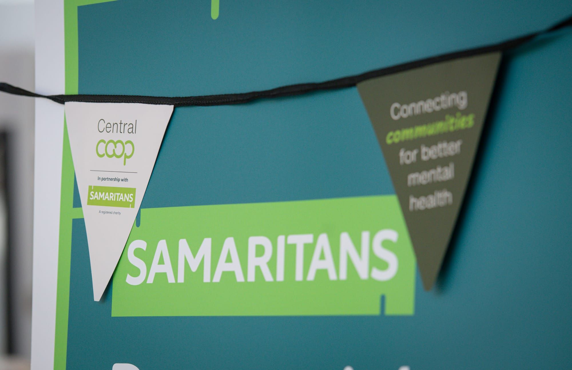A moment of calm in support of  Samaritans.