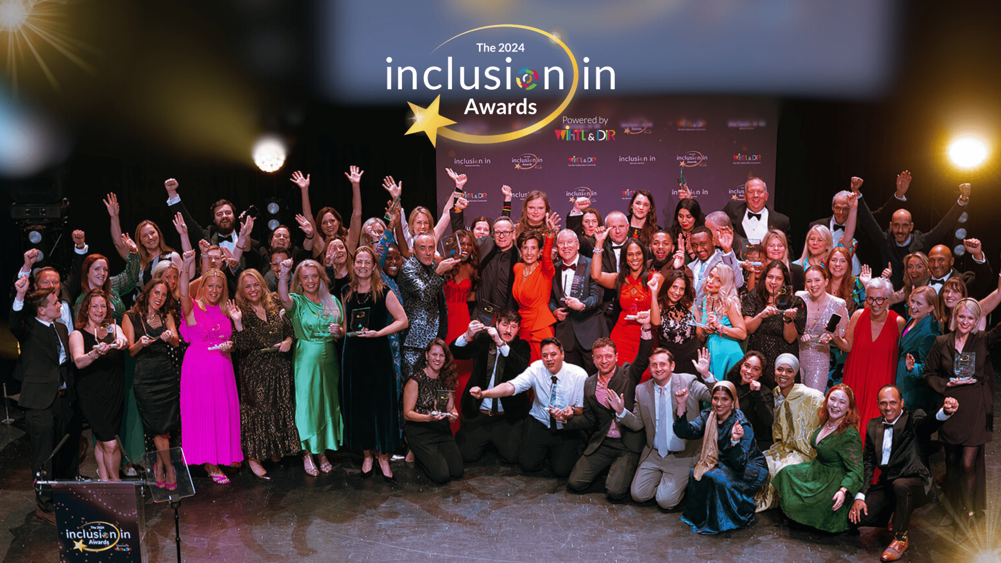 Sarah Dickins wins Most Inclusive Chief People Officer in Retail at InclusionIn Awards