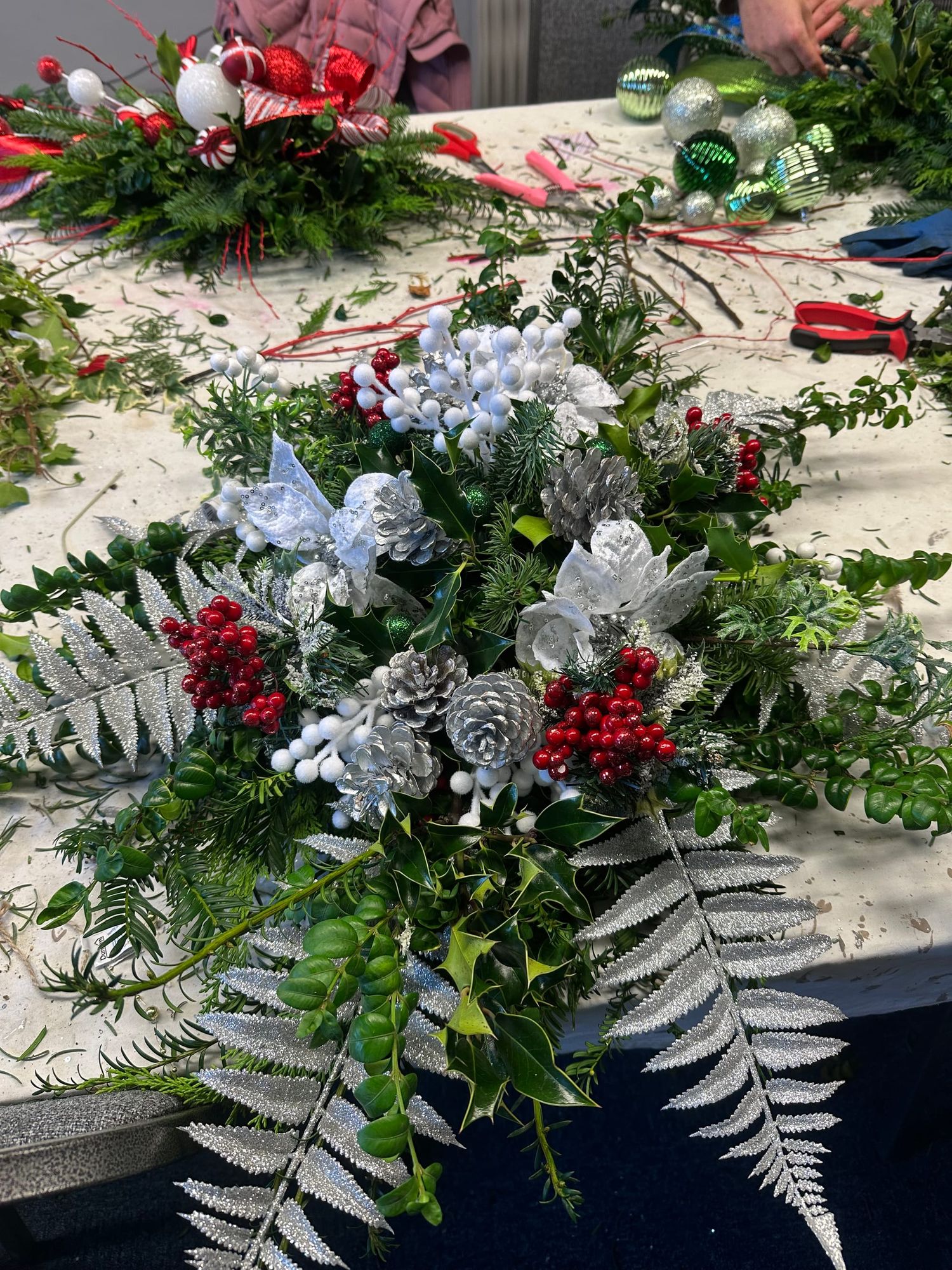 Festive Wreath Making