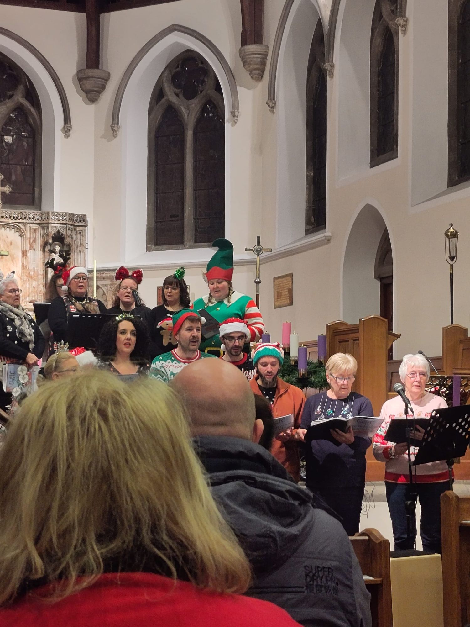 Member Group put on their annual Christmas Carol event