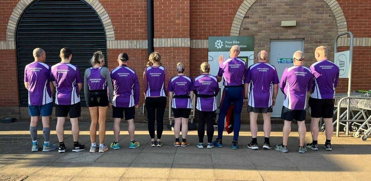 Free running group in Dersingham, Norfolk