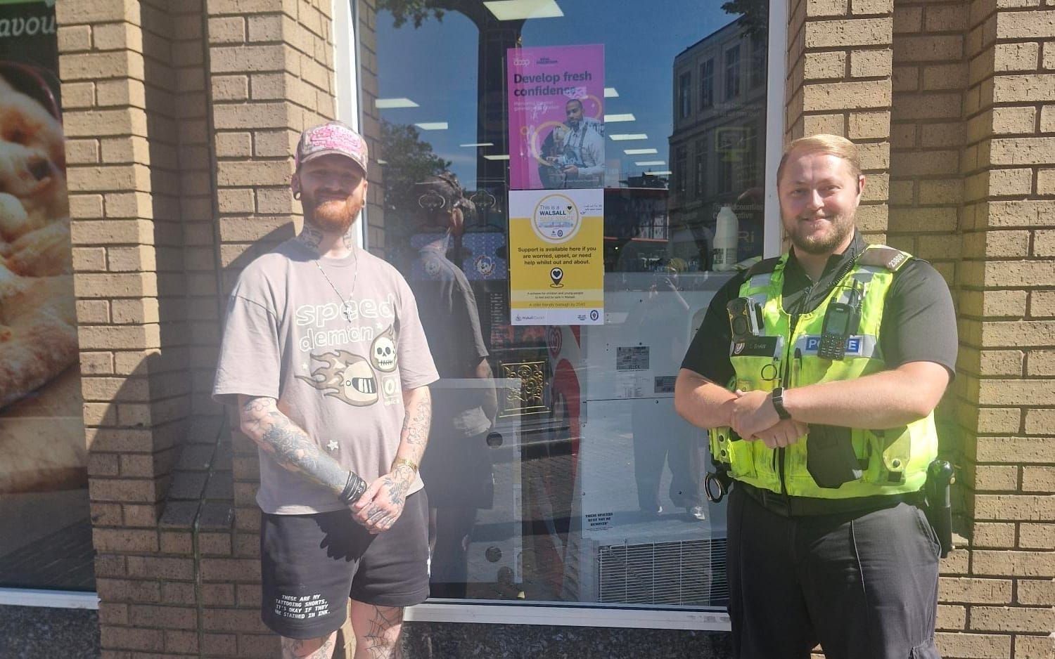 Walsall Town Centre Food Store becomes a Safe Space for young people