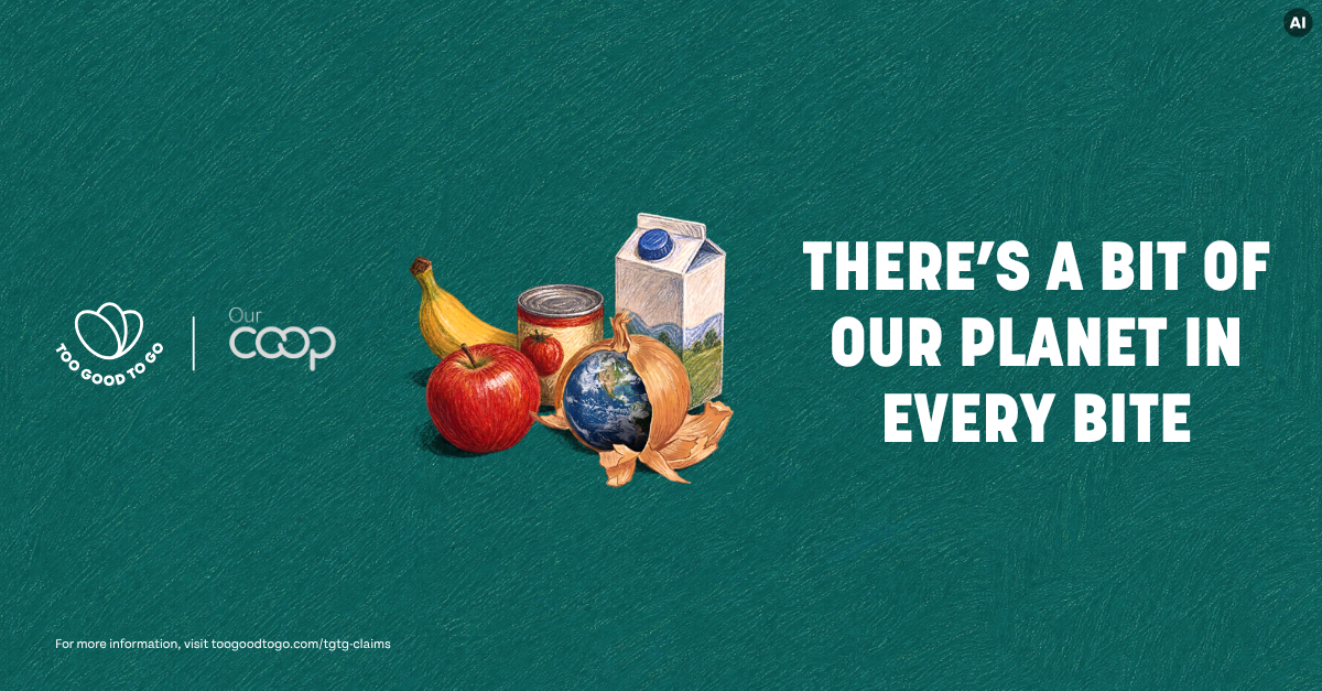 There’s a bit of our planet in every bite: how OurCoop is helping prevent food waste with Too Good To Go