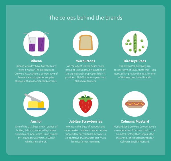 Celebrating Co-operatives Fortnight - Co-ops behind  brands