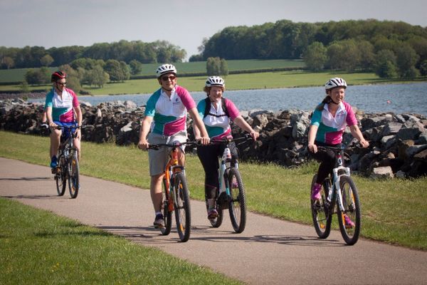 Central England Co-op colleagues take on marathon cycle ride for second time to raise charity funds