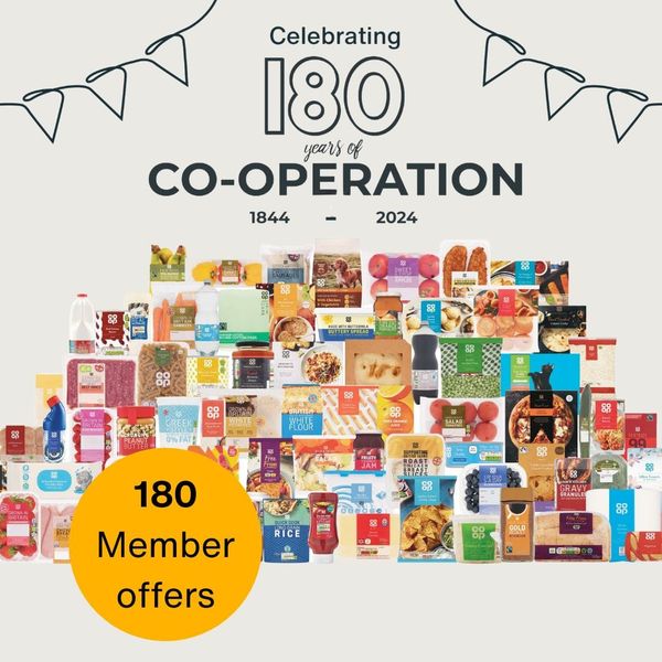 180 offers for 180 years of Co-operation