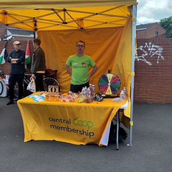 Central Co-op Membership supports Cycling event in Edgbaston