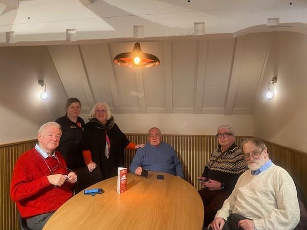 Men Utd - meeting at our new Insomnia Cafe