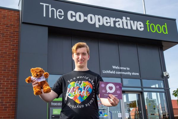 Central Co-op joins forces with Sebbie Hall and Teffie to spread kindness this Valentine’s Day