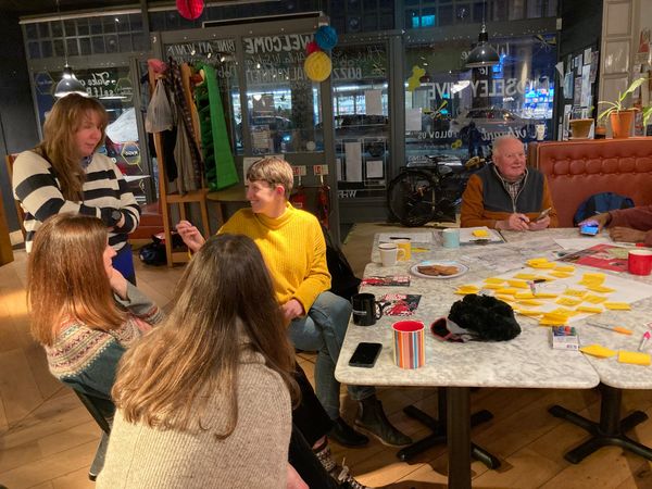 Community come together in Birmigham to talk cycling at local Cycle Cafes