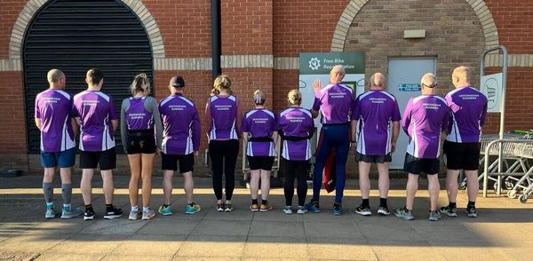 Free running group in Dersingham, Norfolk