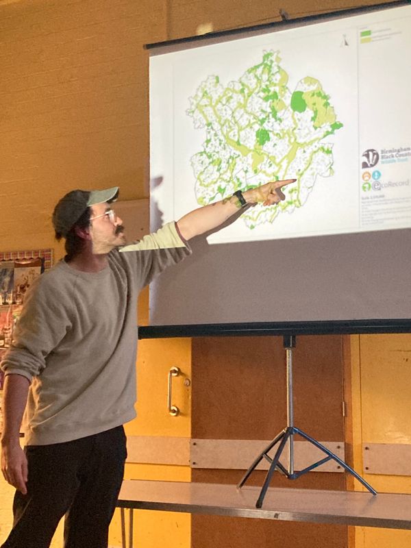 Wildlife Trust visits Co-op Gardening Group