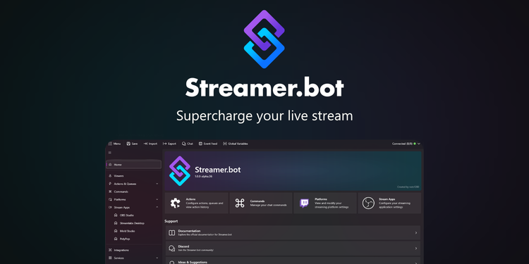 Using Streamer.bot to set up stream alerts with Ghost