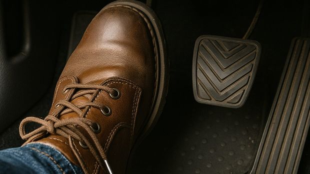 The Brake Pedal Is Stuck