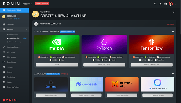 Start Building AI: A New Way to Deploy LLMs in RONIN