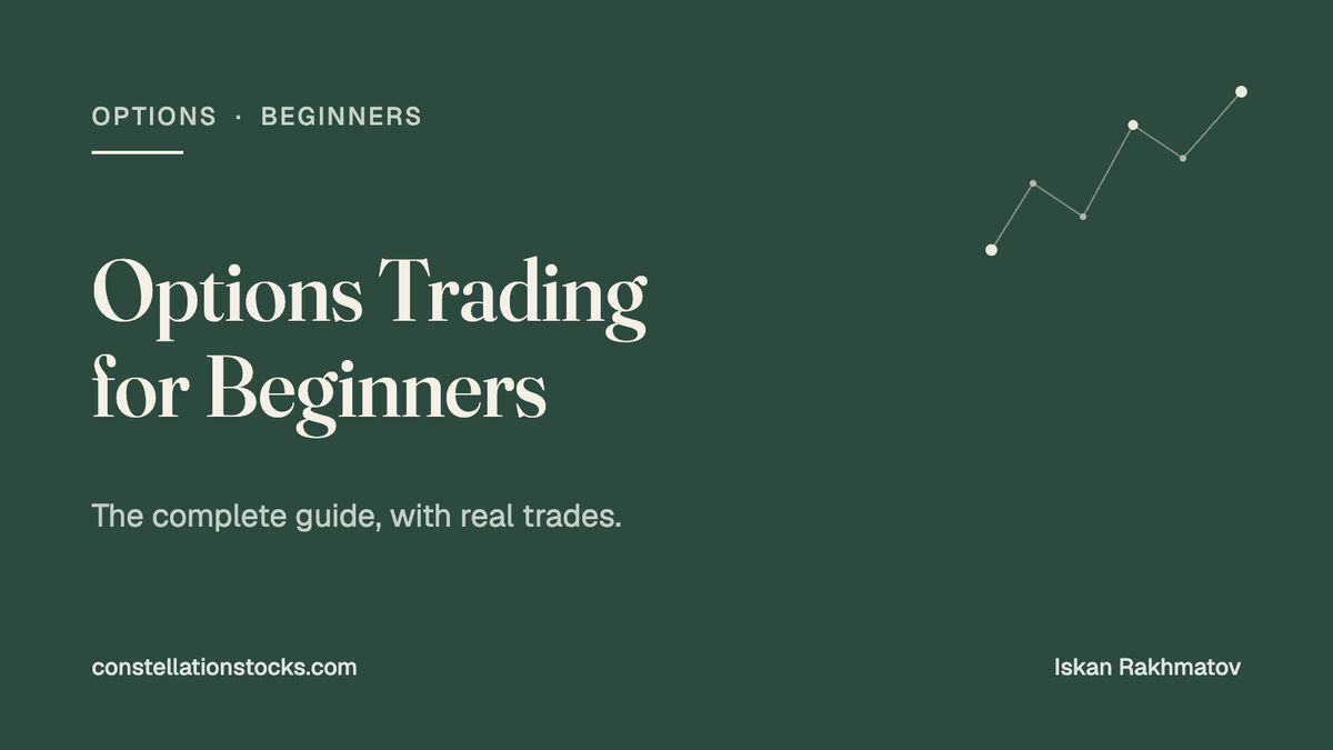 Options Trading for Beginners cover
