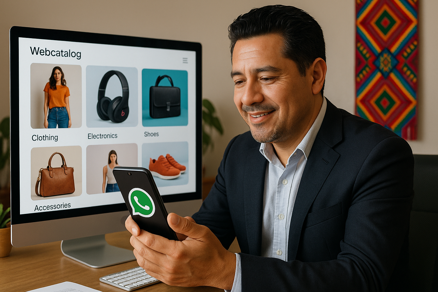 Catálogo Web y Whatsapp es la formula para empezar a vender.