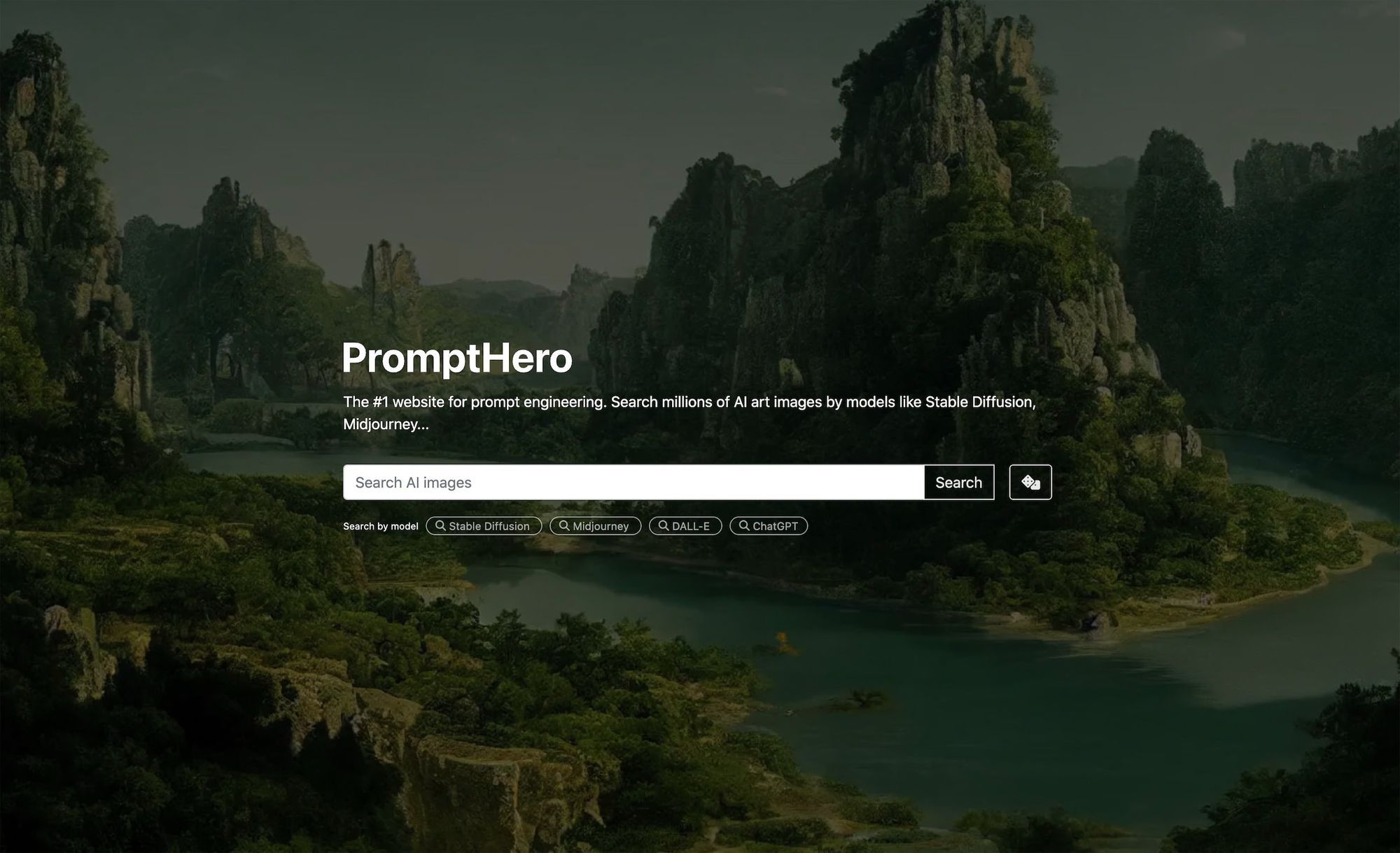 PromptHero: One Stop Prompt Search & Engineering.
