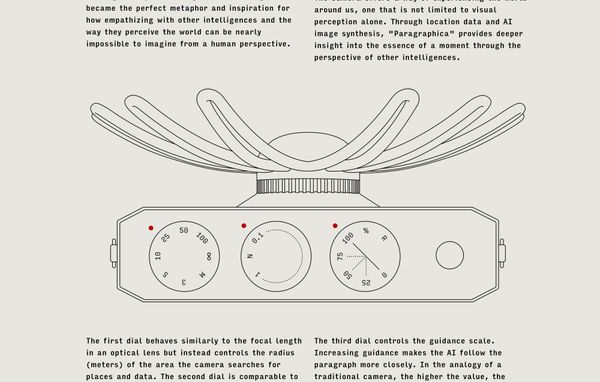 Paragraphica is a context-to-image camera. Looks awesome.