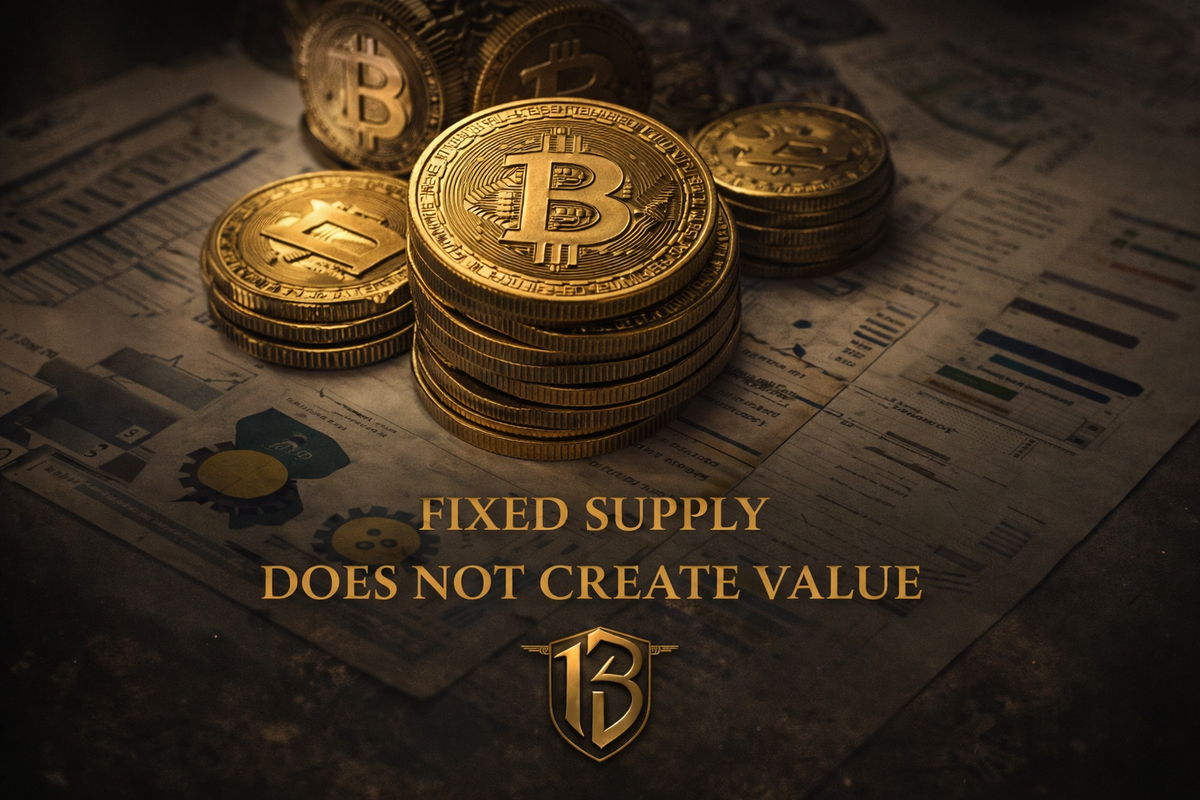 Fixed Supply Does Not Create Value