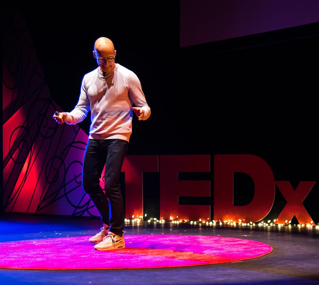 David Stewart in action at TEDxAsburyPark