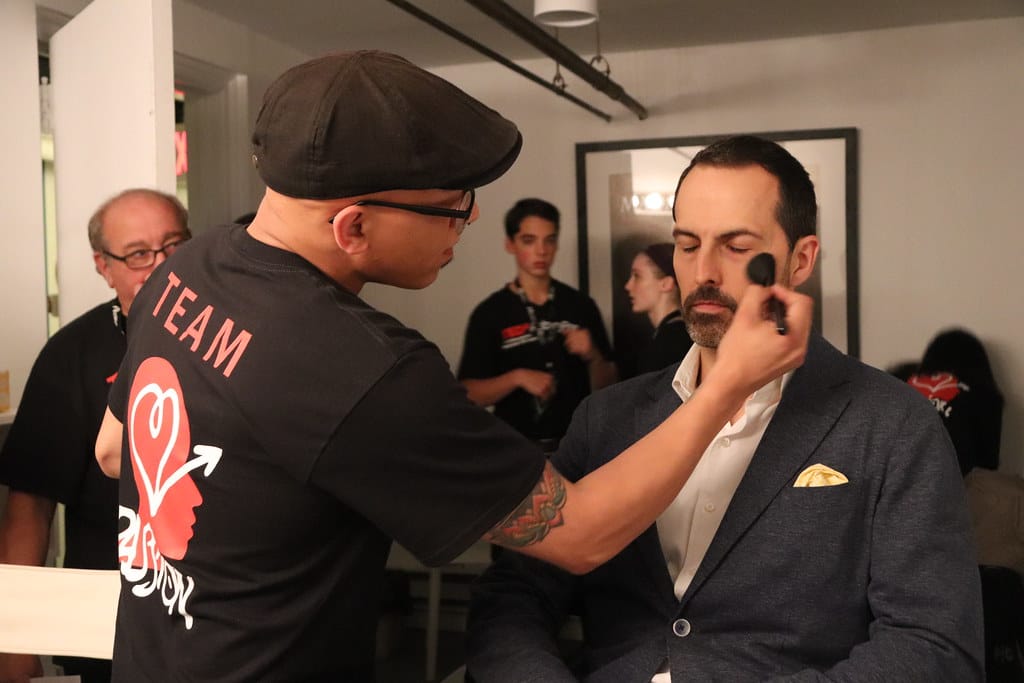 TEDxAsburyPark team with makeup